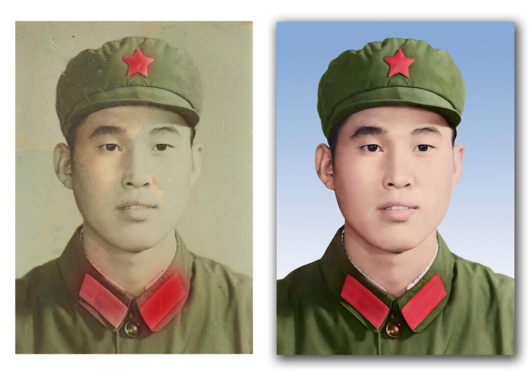 康县破损照片修复-18